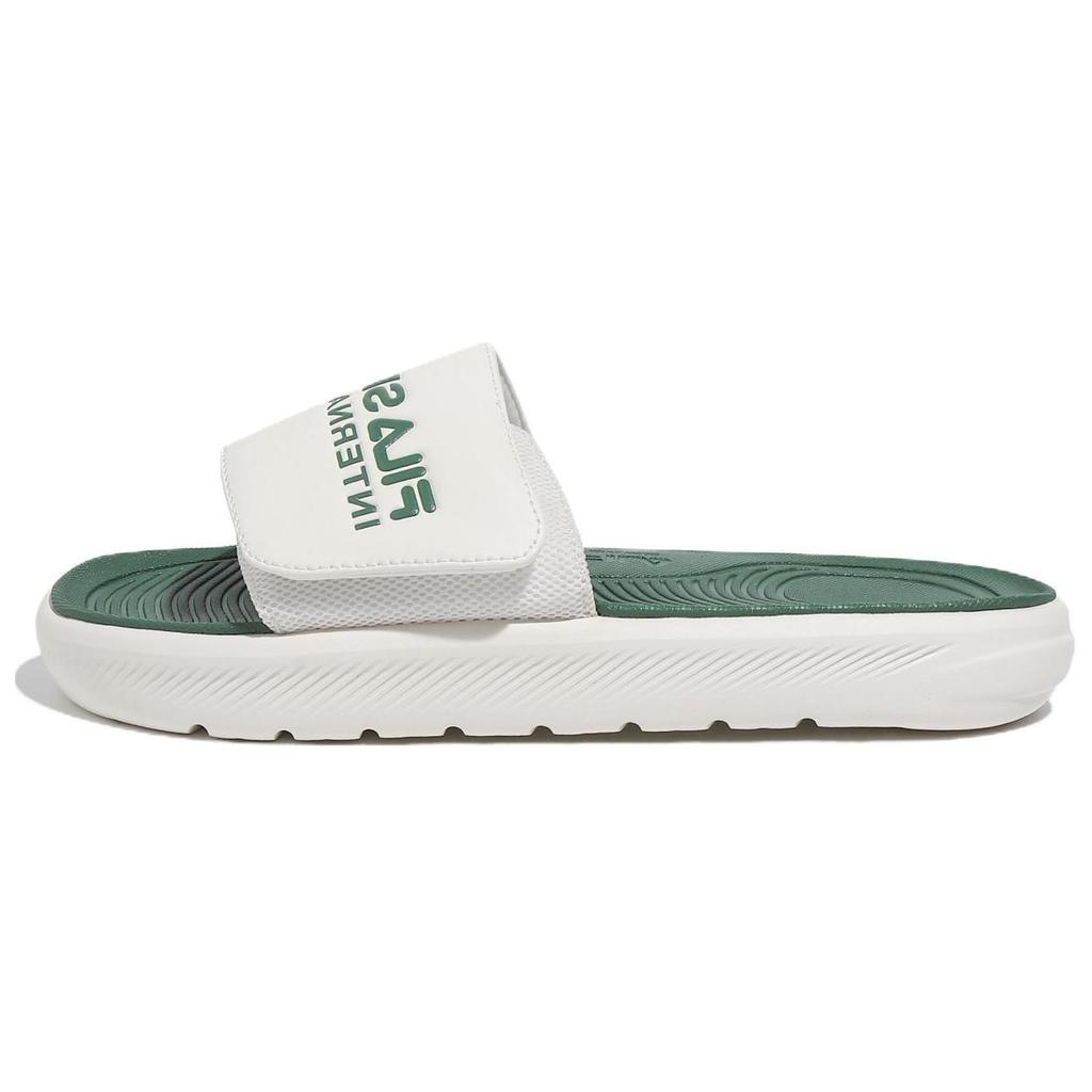 FILA Slide Slippers Unisex White Green 1SM02580F_300