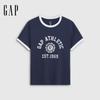 Women's Retro Print Short Sleeve T-Shirt