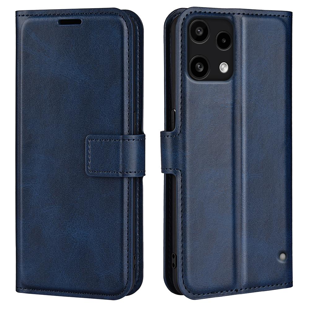 For Nothing Phone (3a) Lite 5G Stand Case Anti-Scratch Calf Texture Leather Phone Cover