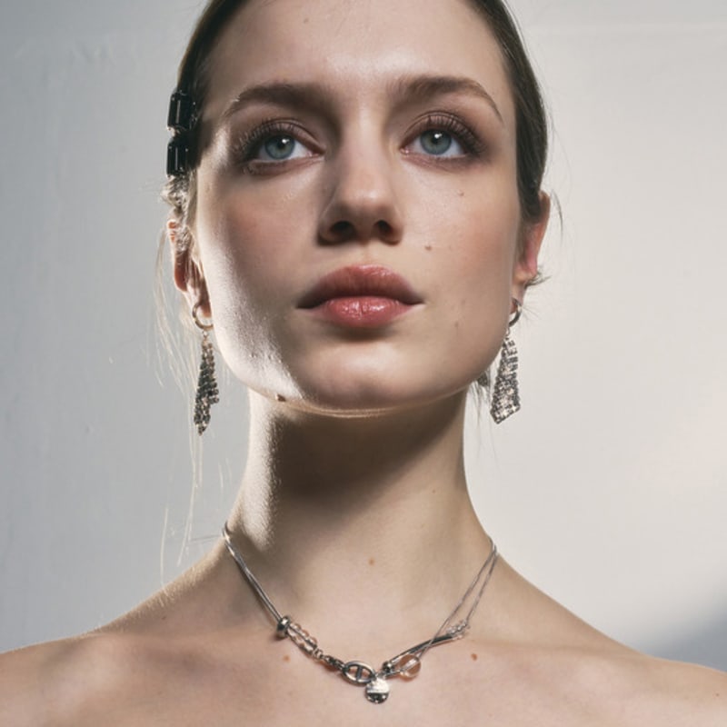 SENTIMENTS NO.359 [SILVER] NECKLACE