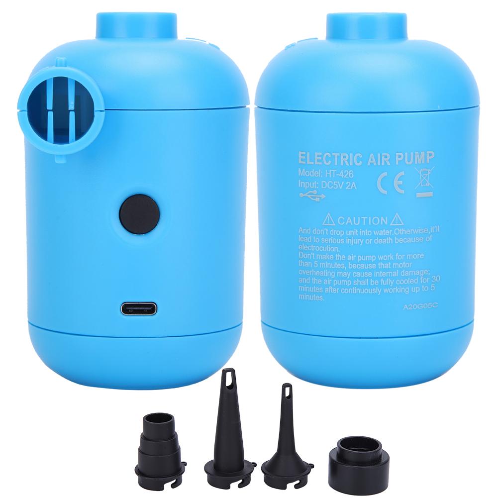 HT‑426 USB Electric Air Pump Universal DC5V Inflator for Pneumatic Boat Inflatable Bed Sofa
