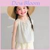 Meisje Peuter Mouwloos Lange Broek Set Zomer Meisjes Katoenmix Casual Loungewear Voor Kinderen
