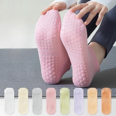 Yoga Çorapları, Kadın Kısa Çorapları, Profesyonel Fitness Sporları, Kaymaz Silikon, Koşu, Kadın File Nefes Alabilen Pilates, Patik Çoraplar