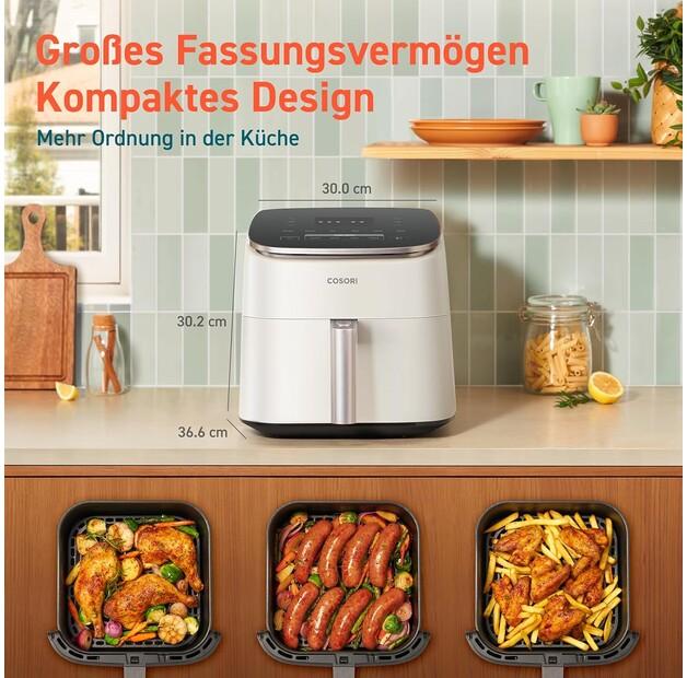 Deep Fryer Cosori Turbo Blaze White/silver (CAF-DC601-WEU)