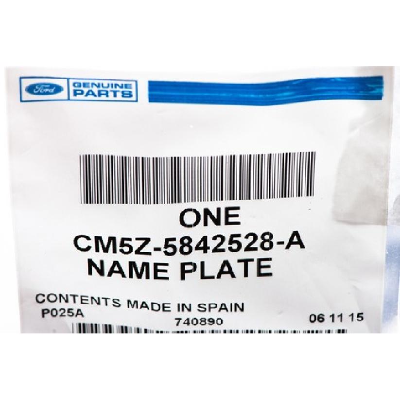 2013-2017 Ford Focus ST Trunk Lift Gate Hatch Rear Door Red  Emblem OEM NEW