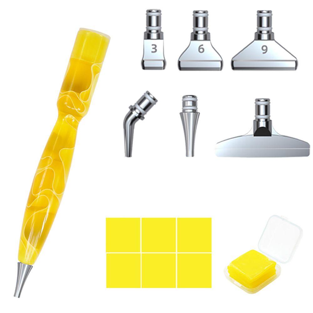 Kruissteek Punt Boorpen Hars Diamantschilderij Pen Hars Pen Legering Vervangende Penpunten