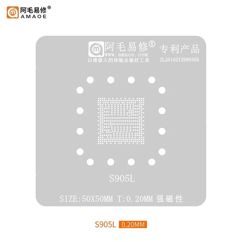

Amaoe S905X4 Tin Planting Platform For Amlogic S905L/905Z Smart TV Box Main Control Chip BGA Reablling Stencil Soldering Kit