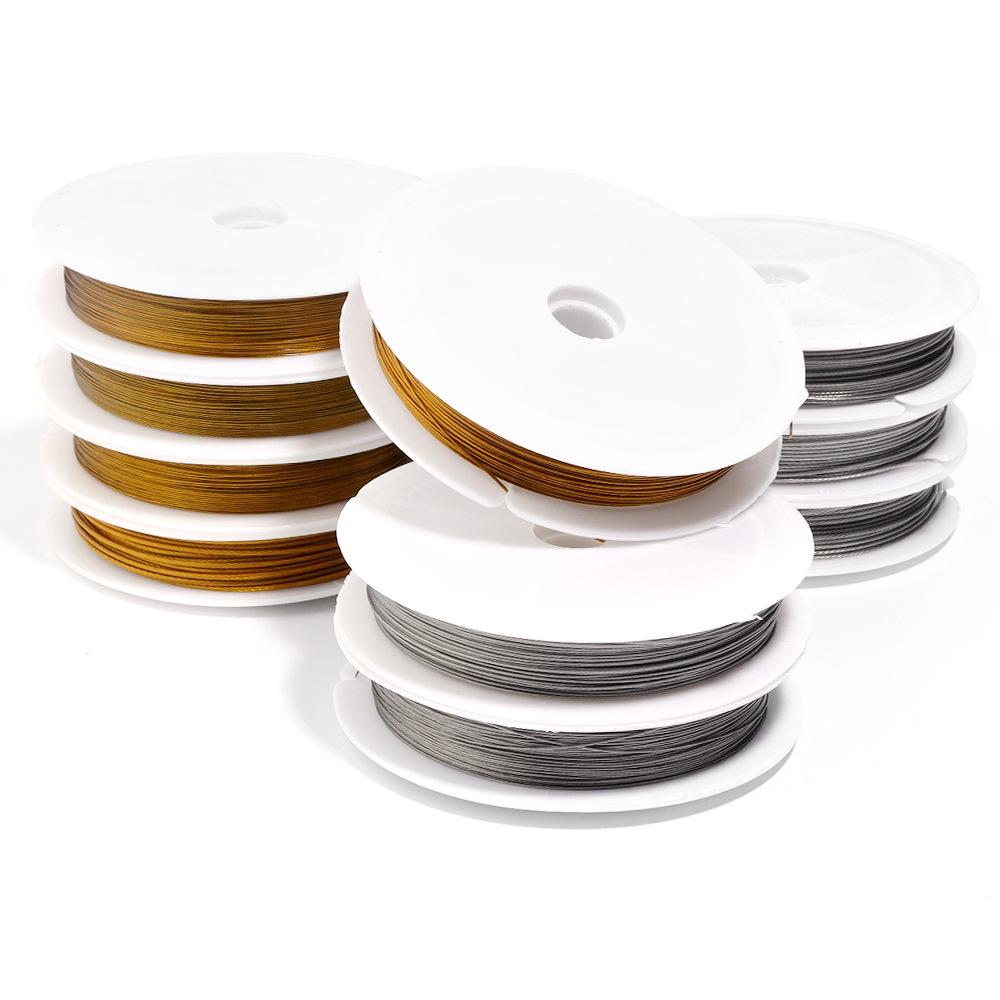 Stainless Steel Wire Necklace for DIY Beading and Jewelry Accessories