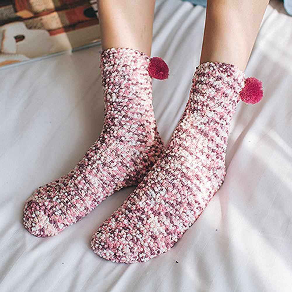 Women's Cotton Socks - Soft Warm Winter Socks, Creative Design