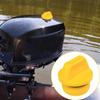 Oil Filler Cap Seal Marine Engine Oil Filter Lid Yellow Business Vehicles Oil Filler Sealing Cover Outboard Engine Sealing Parts