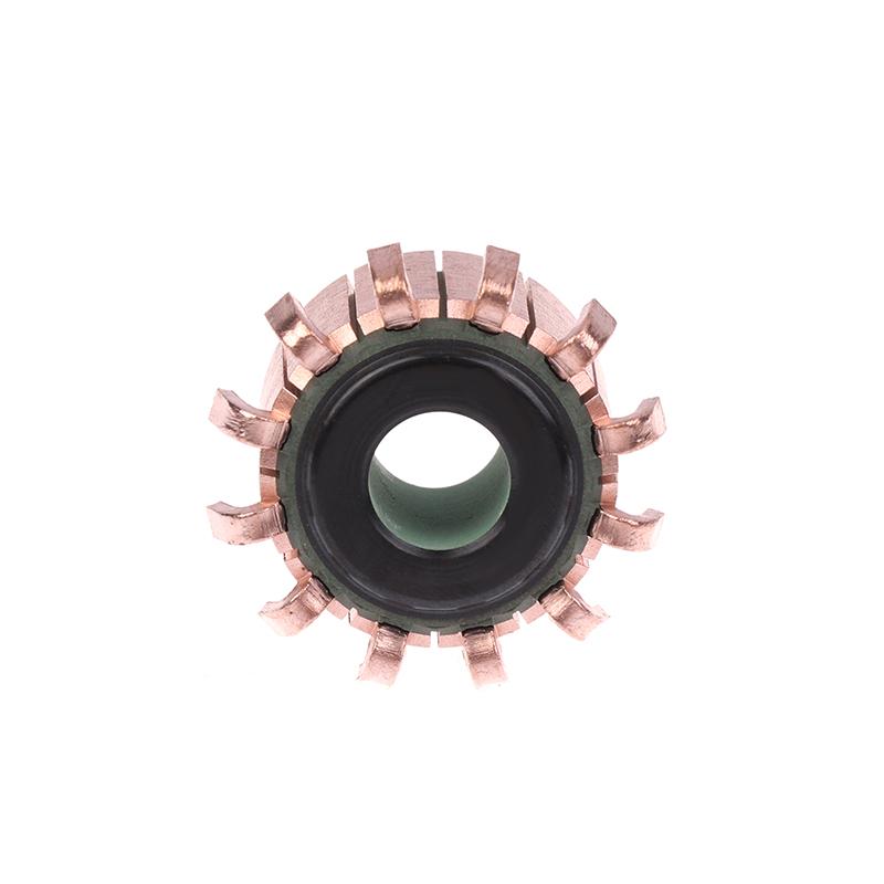 1 Piece Copper Hook Type Electrical Motor Commutator 23X9X17Mm 12P Teeth Copper Hook Type Electrical Motor Commutator