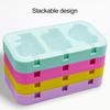 Silicone Ice Cream Mold 3 Cavities Easy Release Dinosaur Car Pineapple Ice Lolly Mold DIY Summer Freezer Ice Stick Container Kitchen