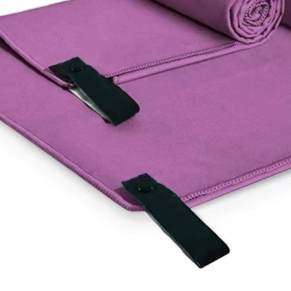 2 Stück Mikrofaserhandtuch 2-seitig Schnelltrocknende Handtücher Super Saugfähig mit Reißverschlusstasche für Sport