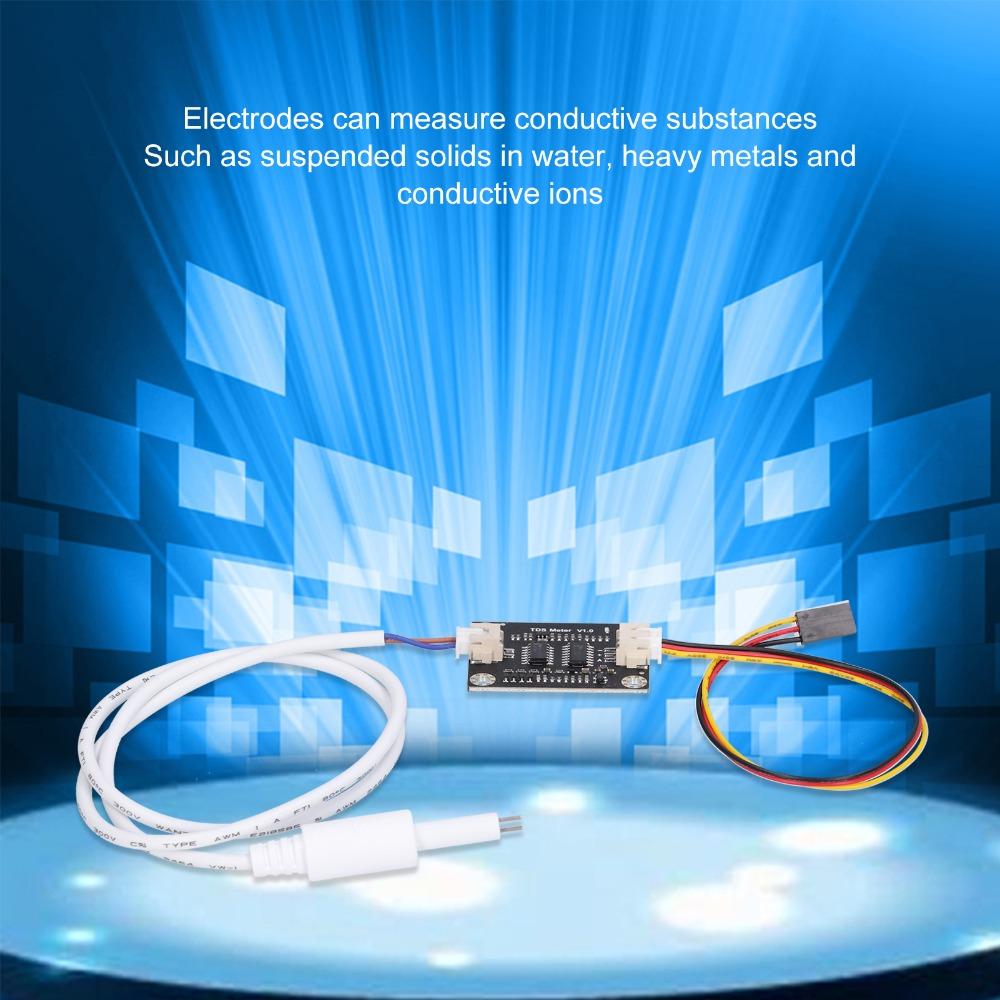 DC 3.3-5.5V Analog TDS Sensor with XH2.54-3P Interface Water Quality Monitoring  for Arduino