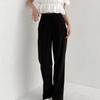 C S In The Room StretCh pIntuCk Straight Wide SlaCkS 3Color 5Size