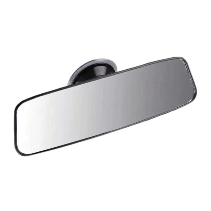 

Auto Interior Rear View Mirror with Suction Cup Adjsutable Car Wide Angle Adjustable Rearview Mirror Windshield Mount