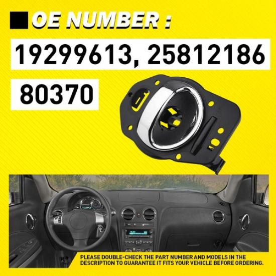 Pair + Front Rear Right Interior Ide Door Handle For 2006-2011 Chevrolet HHR