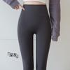 High-Waisted Cashmere Silk Yoga Pants with Tummy Control - Seamless Shark Skin Outerwear for Autumn/Winter 2025.