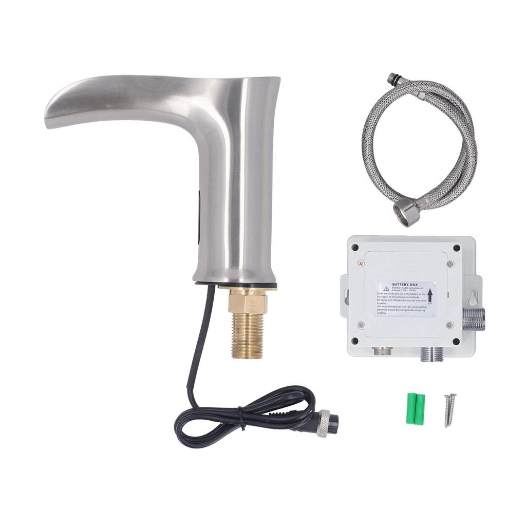 Touchless Faucet G1 2 Inch DN15 Male Thread Automatic Sensor Hands Free Water Tap for Kitchen Bathroom