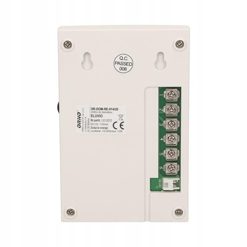 Single-family Intercom N/T Handsetless White Eluvio