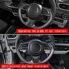 L/RHD FOR SUZUKI Jimny Nomade 5/SIERRA 3 2025 carbonfiber Interior Steering Wheel Button Switch direction control decorate Cover