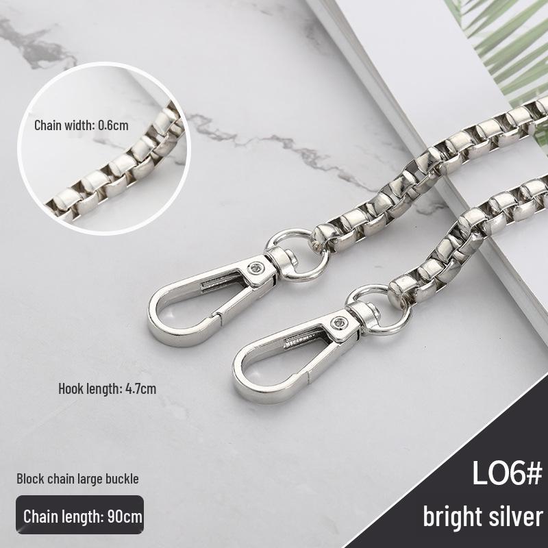 High-End Multi-Style Metal Handbag Chains - Sold Separately