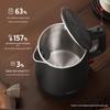Toshiba 1.7L Anti-Scald 316L Stainless Steel Electric Kettle CN Plug (adapter Included)