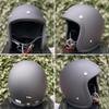 Classic Japanese Style Small Shell Vintage TT&COCASCOS Open Face Helmet Jet 500TX Cafe Racer Scooter 3/4 Motorcycle Helmet