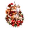 Christmas Cute Animal Gift Holder Hanging Ornament for Holiday Tree Decoration