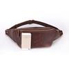 Marsupio da Uomo Retrò in Pelle PU Moda Sportiva Borsa a Spalla sul Petto Borsa da Viaggio per Ciclismo Marsupio per Cellulare da Uomo Portafoglio Zero
