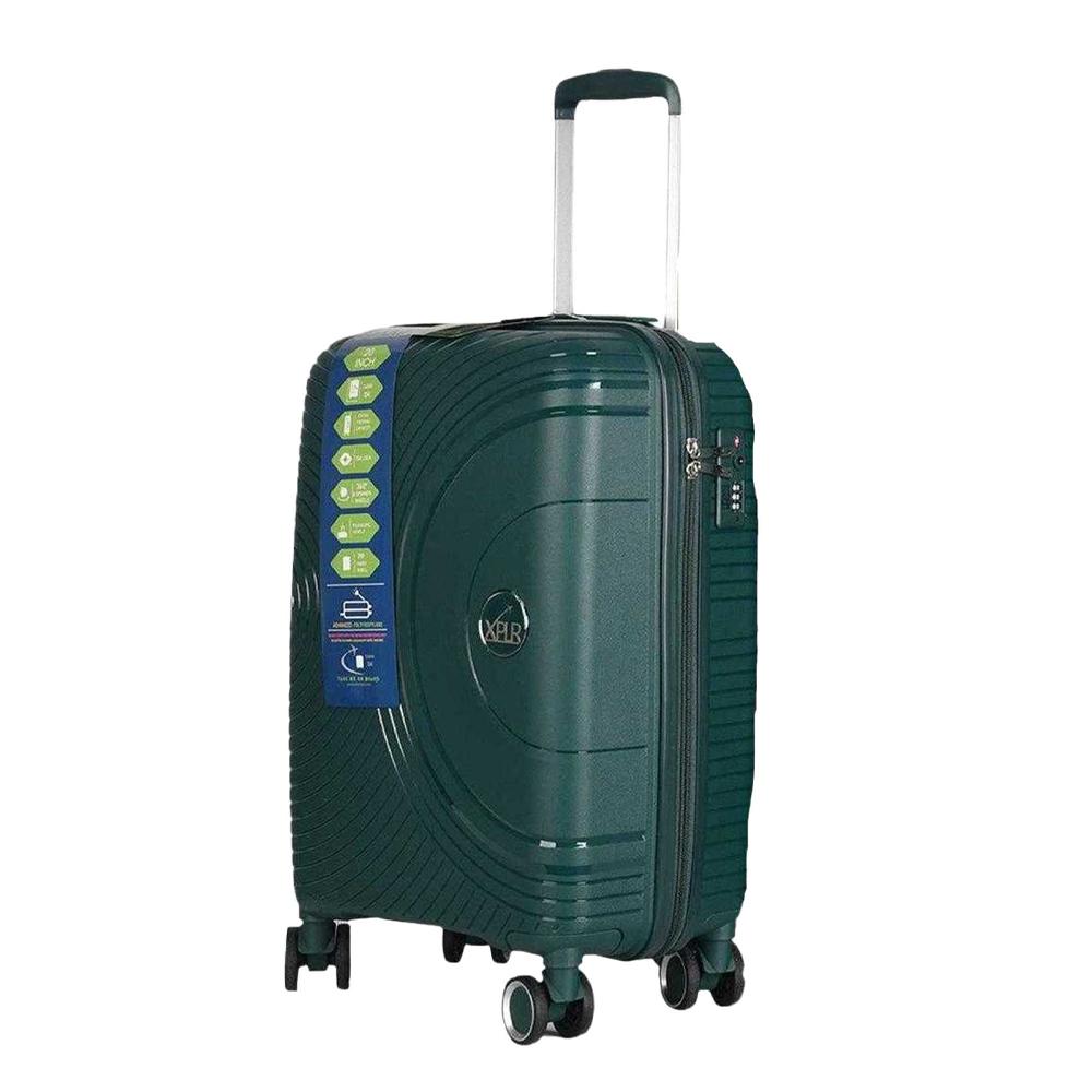 XPLR Polypropylene Lightweight Hardshell 8 Wheeled Suitcase (Pack of 3)