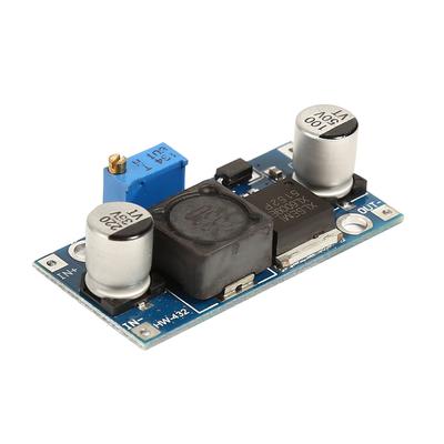 100-1PCS XL6009 Boost Converter DC-DC Step Up Power Supply Module Adjustable 4.5-32V To 5-52V Voltage Regulator + LED Voltmeter