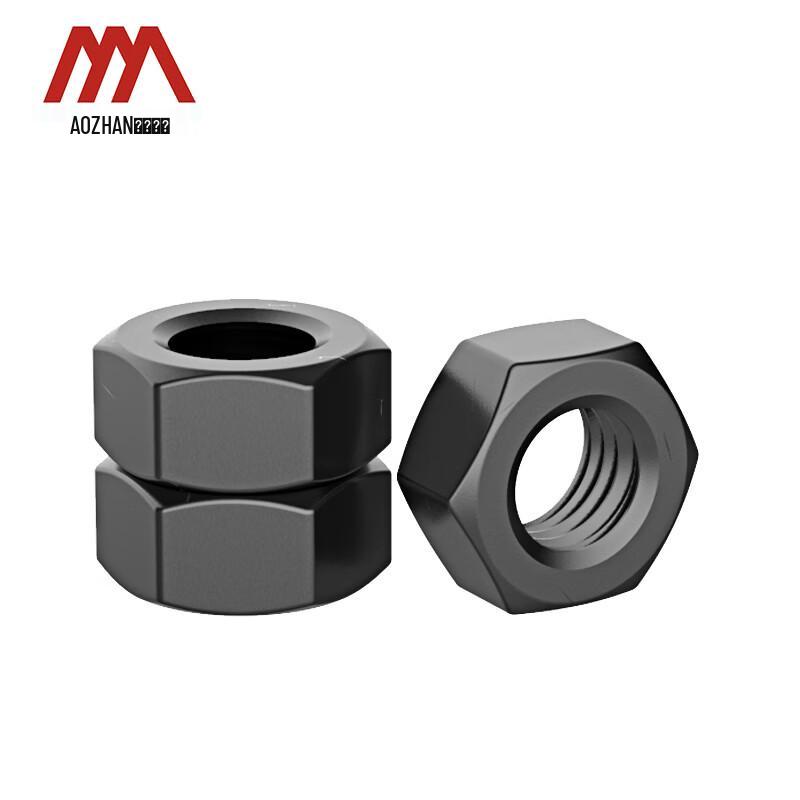 Carbon Steel Grade 10 Blackened Hex Nut