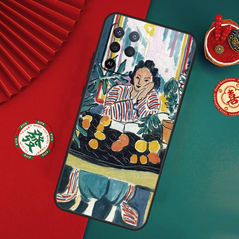 Henri Matisse Art Painting Case For Oppo A15 A17 A57 A6 A5 Pro A54 A74 A94 A16 A76 A96 A40 A60 A80 A18 A38 A58 A78 A98