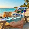 Numberblocks Personalized Text Beach Towel High Absorbency & Quick-Dry Perfect for Traveling Yoga Camping and Swimming