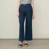 Backbanding Wide Straight Denim Pants B6m3p350