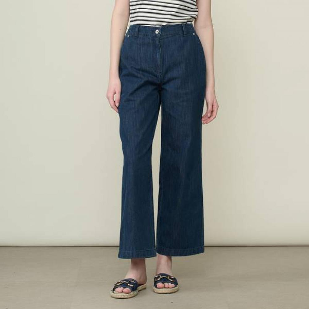 BCBG Backbanding Wide Straight Denim Pants B6m3p350