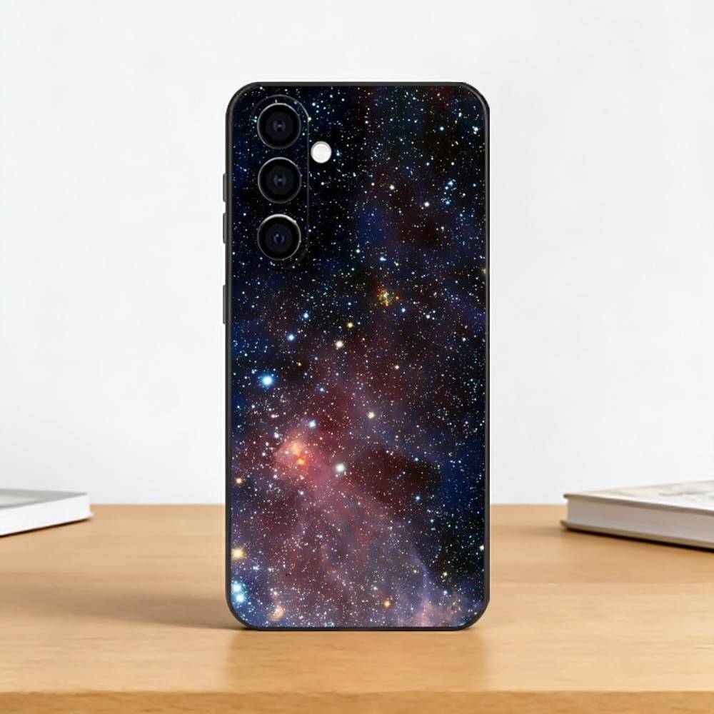 Space For Galaxy U-Universe Phone Case For Samsung Galaxy A73,A72,A71,A70,A53,A52,A51,Others Soft Black Cover