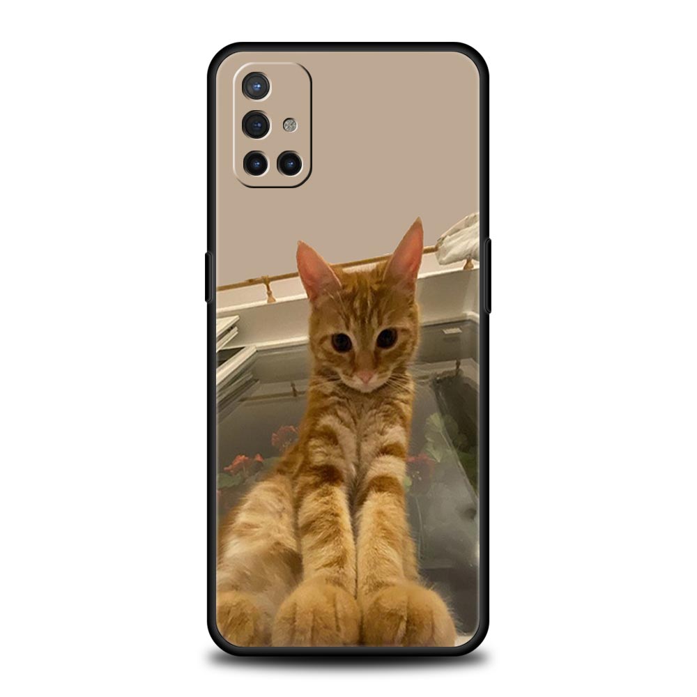 Funny Animal Cat Phone Case For OnePlus 15 13 12 11 10 9 8 15T 13T 10T 7T Pro 13R 12R 9RT 8T Nord 4 N10 2T CE 2 3 5G Cover