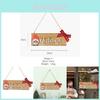 Creative New Christmas Decoration Wooden Gnome Letter Sign Welcoming Door Hanger Gift Box Rudolf