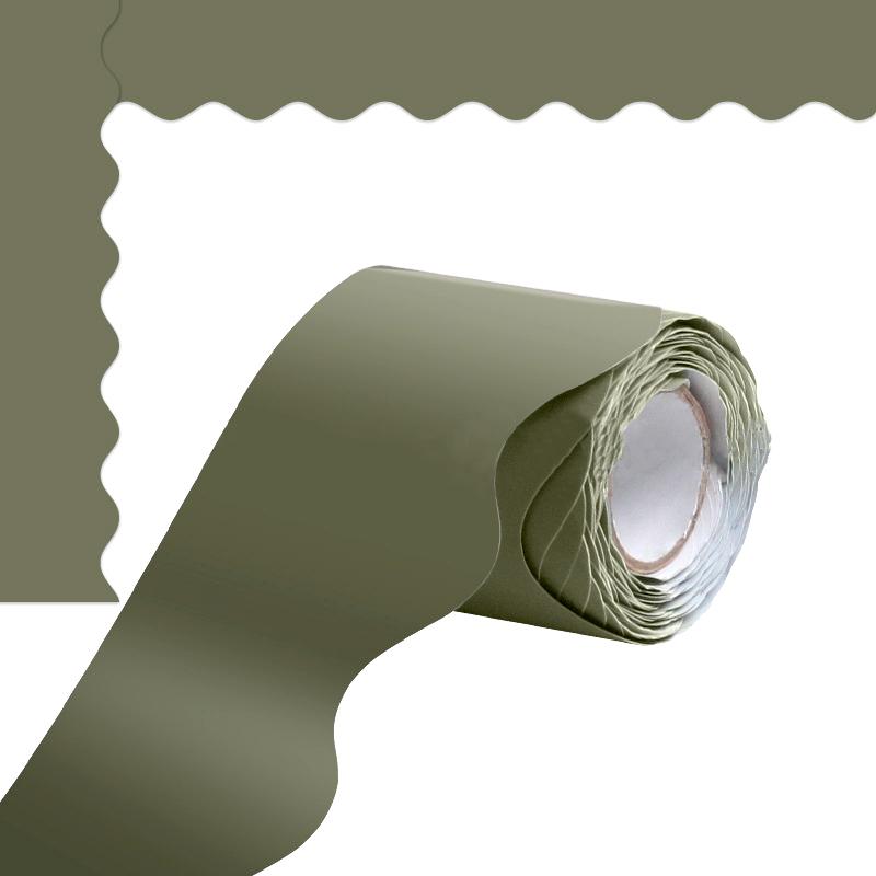 

1 шт. водонепроницаемые однотонные принадлежности для вечеринок многоцелевые классные доски динамические наклейки на границы плакатов декоративные наклейки 5.7*10CM