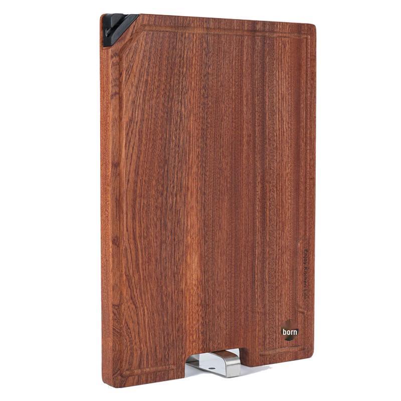 Ruhan Solid Wood Cutting Board with Whetstone