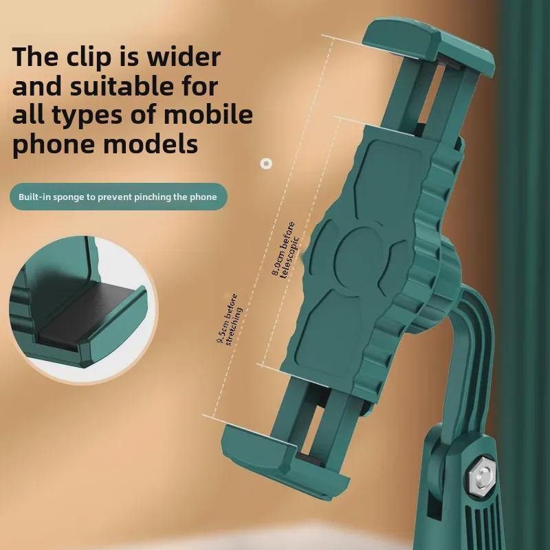 Invisible Mobile Phone Stand: Retractable Desktop Holder for Lazy Live Streaming and Online Classes