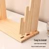 Solid Wood Bracelet Display Stand for Buddhist Beads, Jewelry, Hair Ties, and Headbands