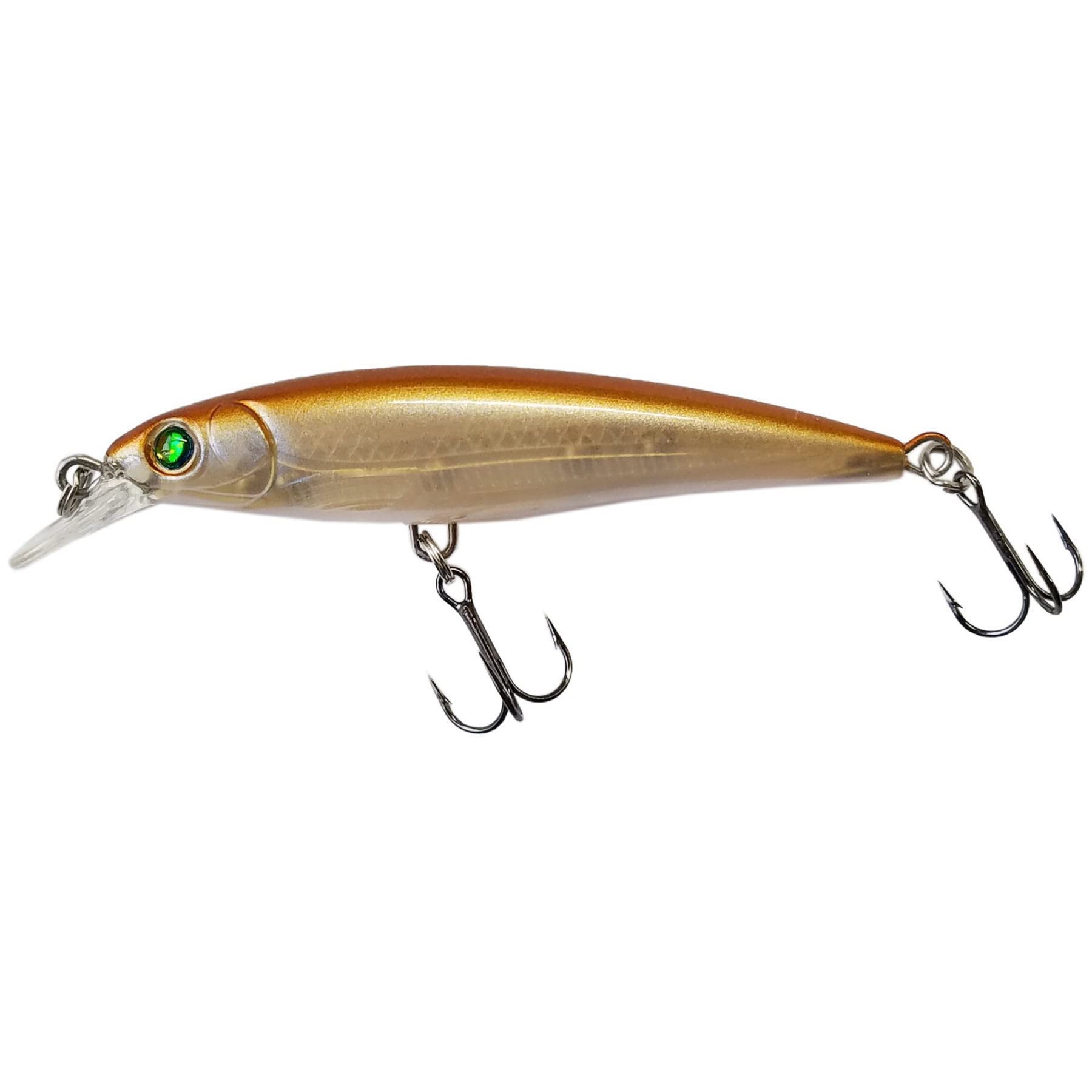Glory Fish Bass Lure LU-009 B/Minnow 75 Ghost Smelt