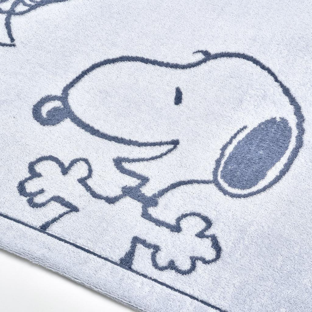 Nishikawa Snoopy Friends PEANUTS GANG Towel Made in Made with Puffy Soft to the Made in Japan Happiness Blanket, Single, Washable, Imabari, Cotton,