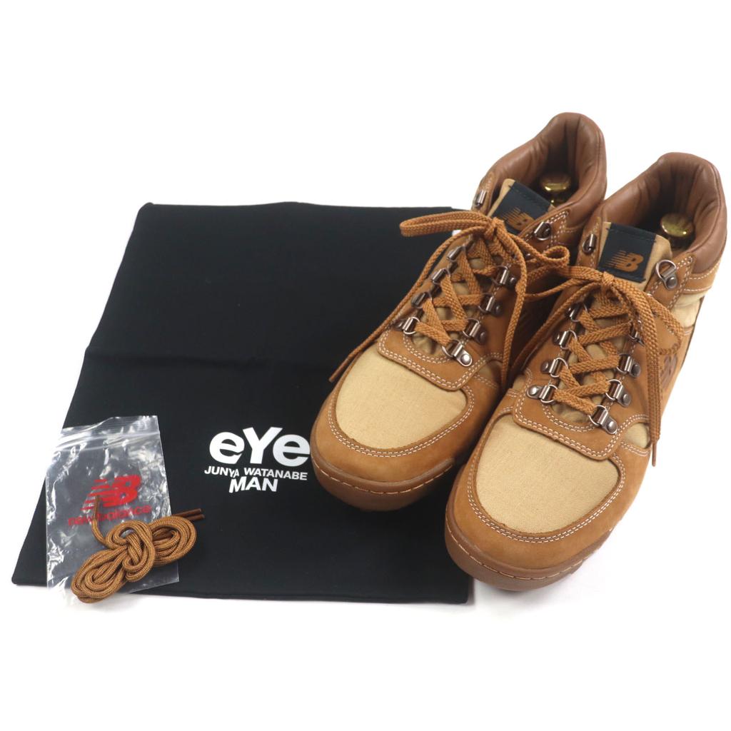 Excellent New Balance EYE JUNYA WATANABE MAN Sneakers Brown Nubuck Mens 28 Used