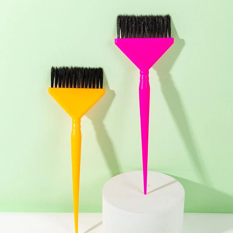 Profesjonalne Pędzle do Koloryzacji Włosów Grzebienie Przybory do Farbowania Włosów w Salonie Pędzel do Farbowania Włosów Aplikator Koloryzujący Akcesoria do Stylizacji Fryzur dla Fryzjerów