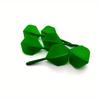 6PCS Dart Wing and Shaft 2BA Professional, Brand New Dart Accessory Kit, Durable and Unbreakable Dart Tail Blade Four Feather Conjoined Tail Blade