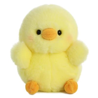 Peluche Pulcino Giallo Cuscino Morbido Peluche Animale Peluche Pollo Cuscino Comfort Regalo per Bambini Ragazze Bambini Compleanno